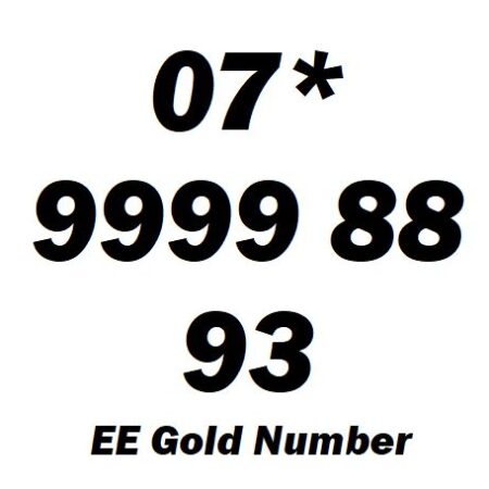 07* 9999 88 93 EE Vip Golden Mobile Number