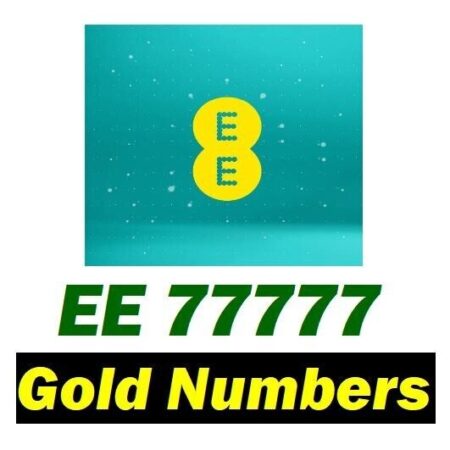 EE 77777 Vip Golden Mobile Number Sale