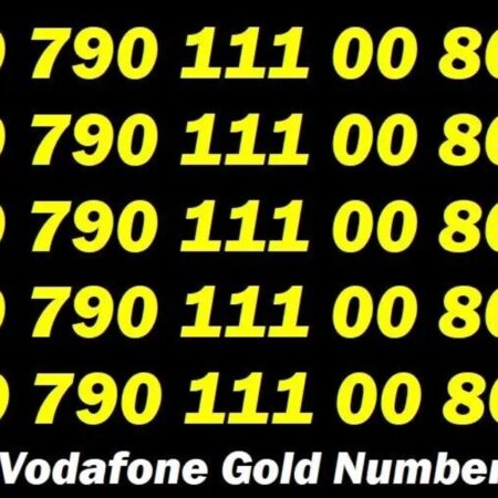 07 90 111 00 80 Vodafone Exclusive Gold VIP Mobile Phone Number