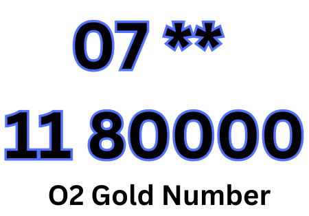 07 ** 11 80000 Vip O2 Exclusive Gold Mobile Phone Number