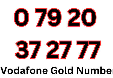 0 79 20 37 27 77 Vodafone Exclusive Gold VIP Mobile Phone Number