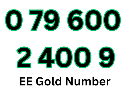 0 79 600 2 400 9 EE Vip Golden Mobile Number