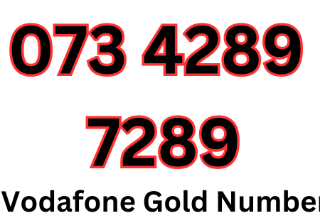 073 4289 7289 Vodafone Exclusive Gold VIP Mobile Phone Number